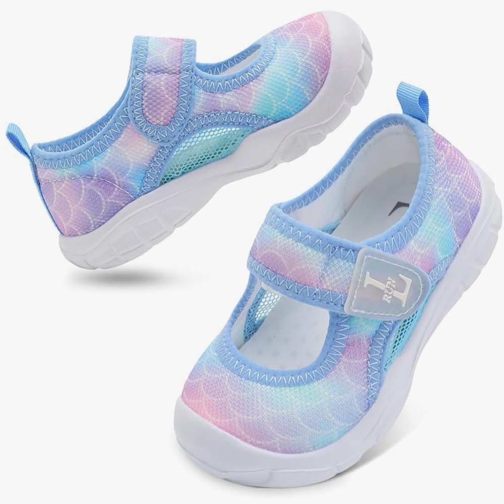 Toddler Sandals Boys Girls Adjustable Lightweight Barefoot Outdoor Sport Sandals